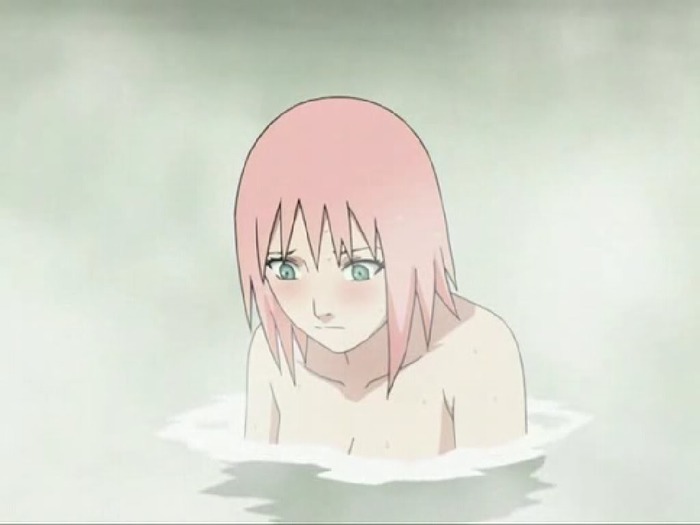 Amandurora ne place sa facem baie - in Naruto