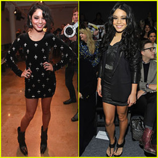 Vanessa Hudgens Yigal Azrouel & Jeremy Scott Shows!