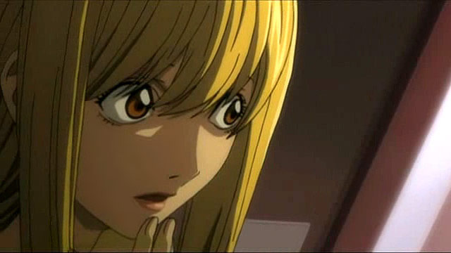 Amandoua avem ochii mari - in Death Note