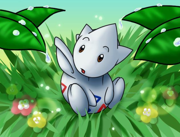 togetic fata lvl 18:pasarea curajoasa,ciocul,sfera aura,hyper manunchiul,protectia - Pokemoni lui PichuSHINY