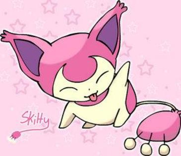skitty fata lvl 13:sweet kiss,atractia,atacul rapid,coada de fier si cantecul - Pokemoni lui serinapokemon