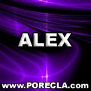 107-ALEX abstract mov - Poze cu numele Alex