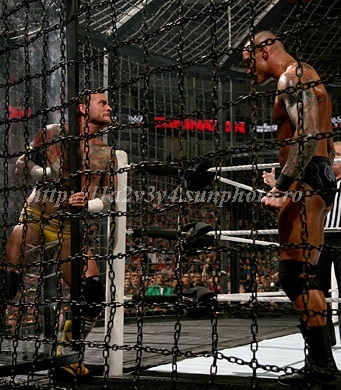 004 - elimination chamber  Randy Orton  John Morrison  R-Truth   King Sheamus and CM Punk