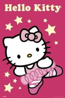Hello Kitty balet posterr - Poze cu Hello Kitty