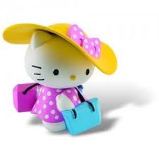 Hello Kitty cocheta ,,shopping\'\' - Poze cu Hello Kitty