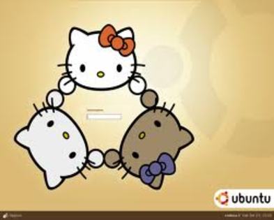 Hello Kitty with her friends - Poze cu Hello Kitty