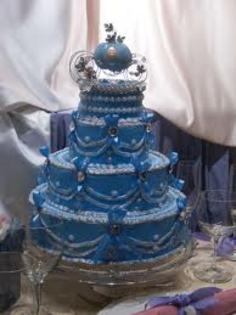 Tort regal azuriu