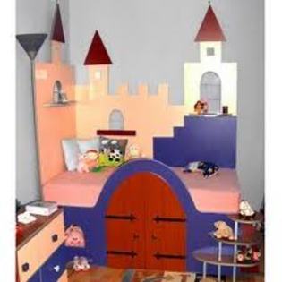 Pat castelul magic - Poze cu paturi moderne