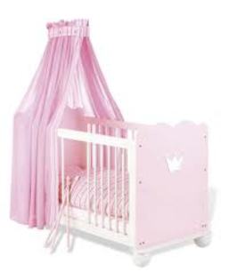Pat de copii printese roz - Poze cu paturi moderne