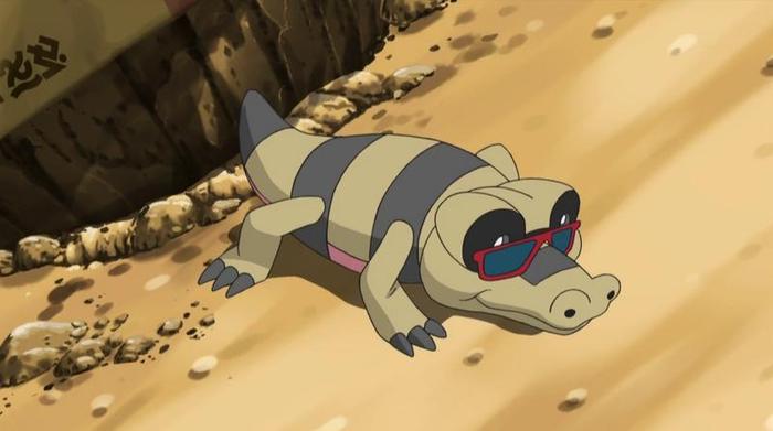 Sandile - Pokemoni din generatia aVa