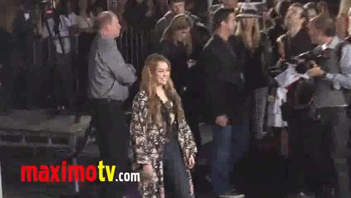 MILEY CYRUS at  \'Never Say Never\' Premiere in Los Angeles 075