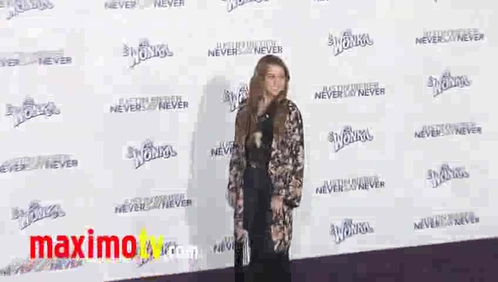 MILEY CYRUS at  \'Never Say Never\' Premiere in Los Angeles 272