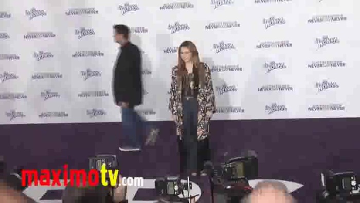 MILEY CYRUS at  \'Never Say Never\' Premiere in Los Angeles 323
