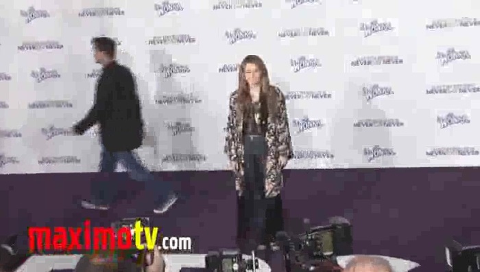 MILEY CYRUS at  \'Never Say Never\' Premiere in Los Angeles 324