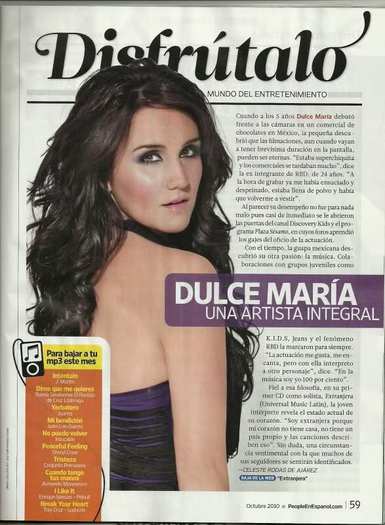 1zxs1af - Dulce Maria ne dezvaluie 20 de secrete