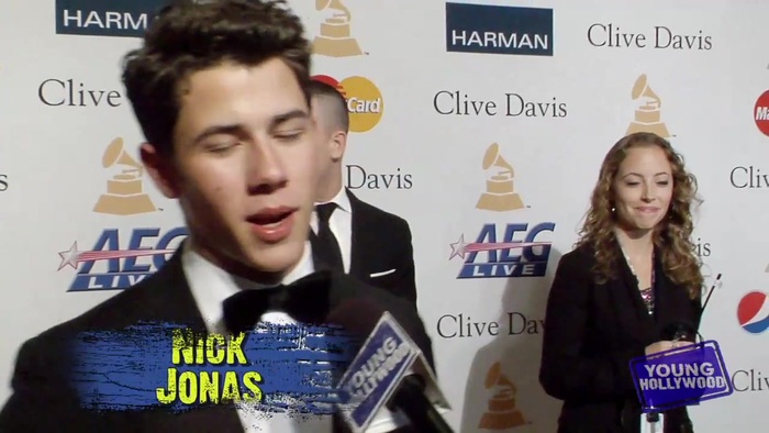 Nick Jonas. Miley Cyrus. Keri Hilson on their favorite GRAMMY artist 0142