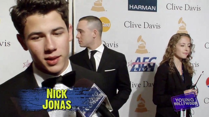 Nick Jonas. Miley Cyrus. Keri Hilson on their favorite GRAMMY artist 0147