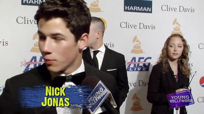 Nick Jonas. Miley Cyrus. Keri Hilson on their favorite GRAMMY artist 0150 - 0-Miley Cyrus on their favorite GRAMMY artist