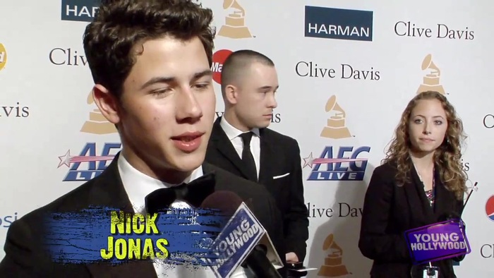 Nick Jonas. Miley Cyrus. Keri Hilson on their favorite GRAMMY artist 0162