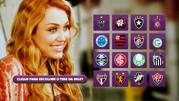 Miley Cyrus - Futebol #EuQueroSYM 098 - 0-0Miley Cyrus - Futebol
