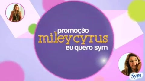 Miley Cyrus - Promoção #EuQueroSYM 024
