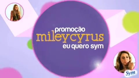 Miley Cyrus - Promoção #EuQueroSYM 031