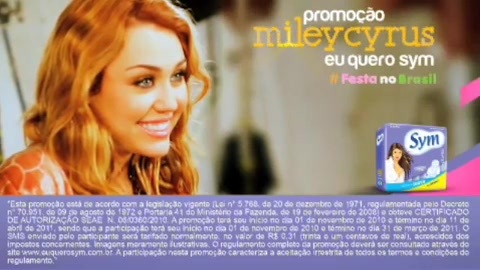Miley Cyrus - Promoção #EuQueroSYM 109