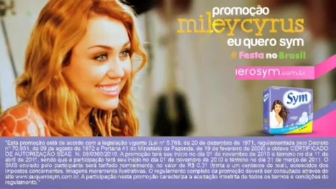 Miley Cyrus - Promoção #EuQueroSYM 110