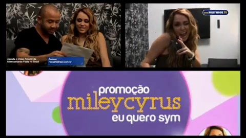 Miley Cyrus - Promoção #EuQueroSYM 146 - 0-0Miley Cyrus - Promocao