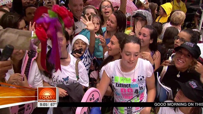 Miley Cyrus . HD 1080ip -  Interview   .live Today Show.HD 0011