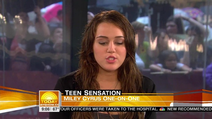 Miley Cyrus . HD 1080ip -  Interview   .live Today Show.HD 0231