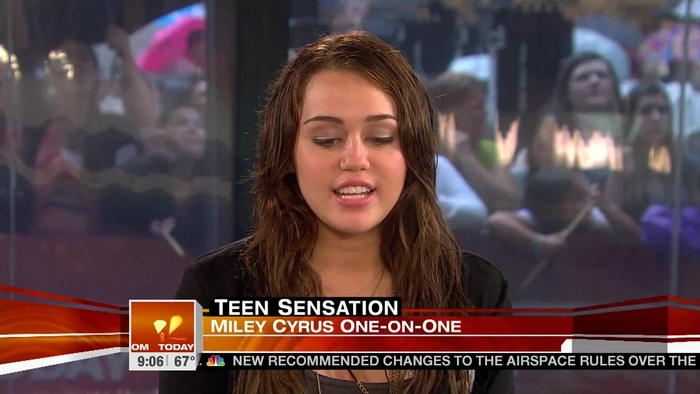 Miley Cyrus . HD 1080ip -  Interview   .live Today Show.HD 0244