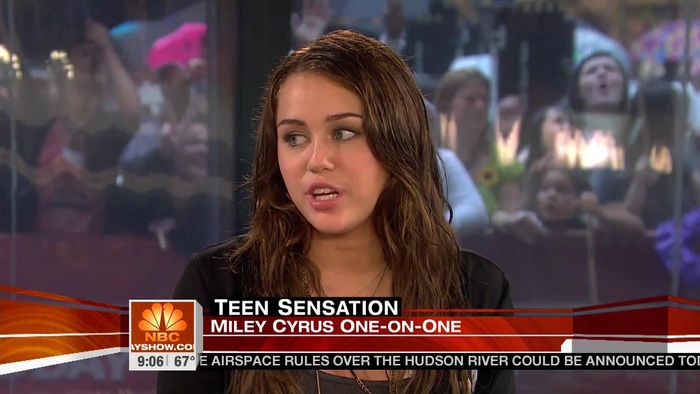 Miley Cyrus . HD 1080ip -  Interview   .live Today Show.HD 0256