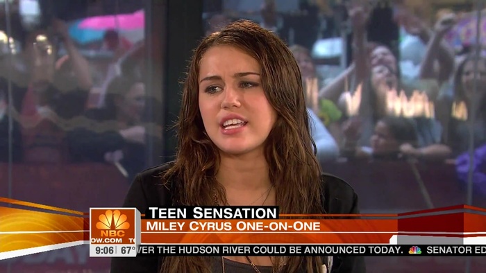 Miley Cyrus . HD 1080ip -  Interview   .live Today Show.HD 0262