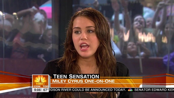 Miley Cyrus . HD 1080ip -  Interview   .live Today Show.HD 0265