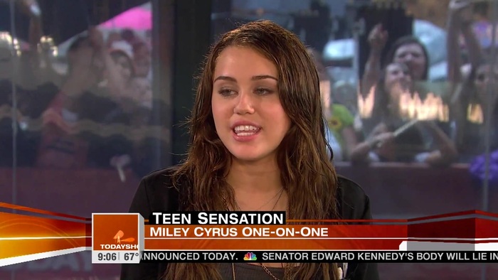 Miley Cyrus . HD 1080ip -  Interview   .live Today Show.HD 0272