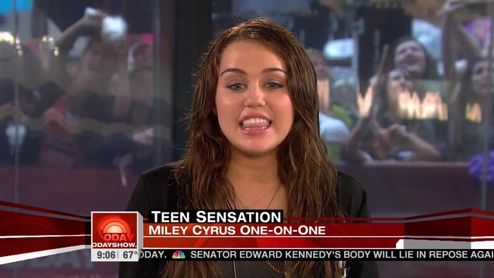 Miley Cyrus . HD 1080ip -  Interview   .live Today Show.HD 0276