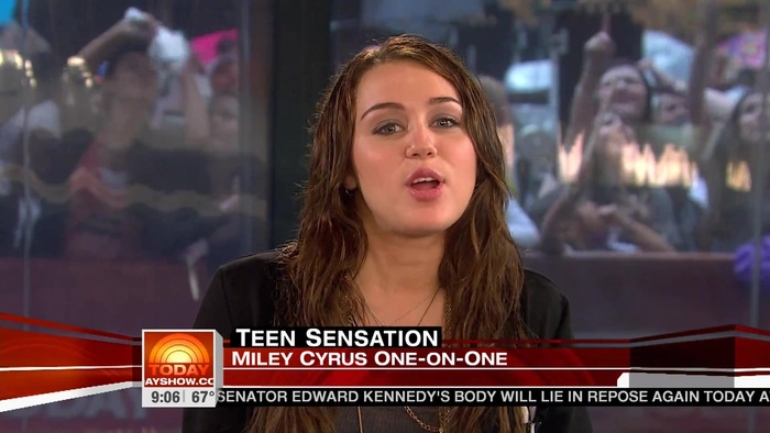 Miley Cyrus . HD 1080ip -  Interview   .live Today Show.HD 0279