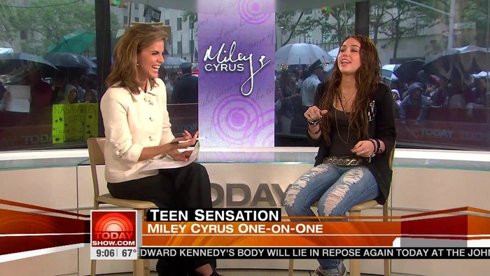 Miley Cyrus . HD 1080ip -  Interview   .live Today Show.HD 0282
