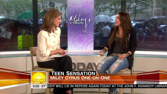 Miley Cyrus . HD 1080ip -  Interview   .live Today Show.HD 0288