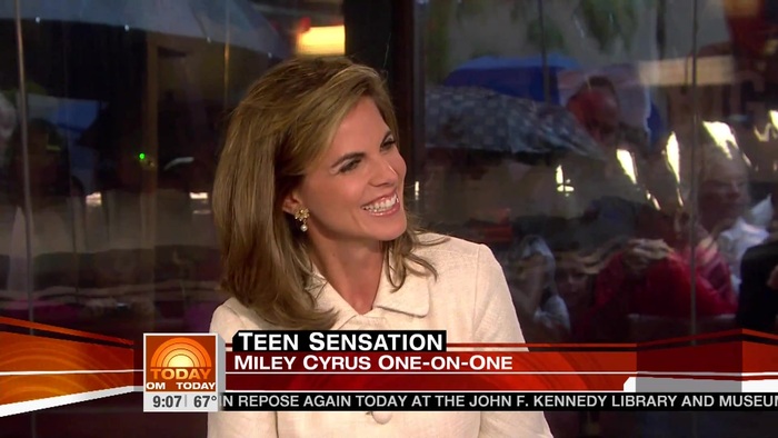 Miley Cyrus . HD 1080ip -  Interview   .live Today Show.HD 0292