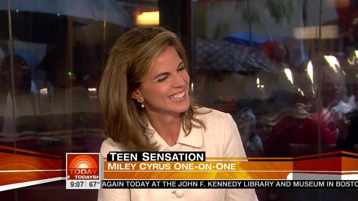 Miley Cyrus . HD 1080ip -  Interview   .live Today Show.HD 0295