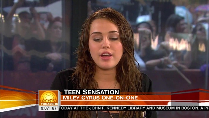 Miley Cyrus . HD 1080ip -  Interview   .live Today Show.HD 0297