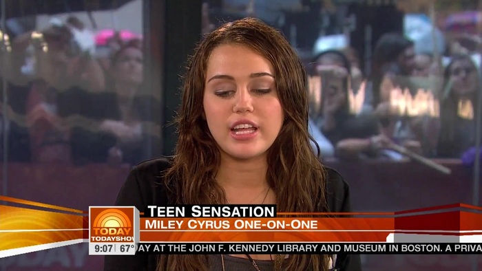 Miley Cyrus . HD 1080ip -  Interview   .live Today Show.HD 0298