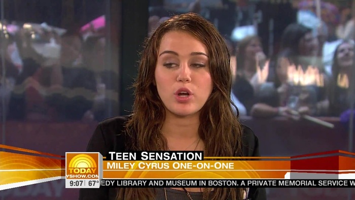 Miley Cyrus . HD 1080ip -  Interview   .live Today Show.HD 0305