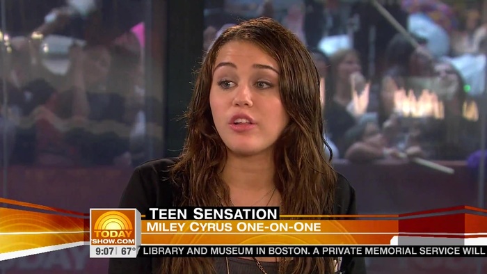 Miley Cyrus . HD 1080ip -  Interview   .live Today Show.HD 0306
