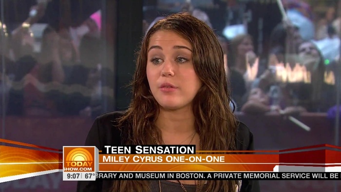 Miley Cyrus . HD 1080ip -  Interview   .live Today Show.HD 0307