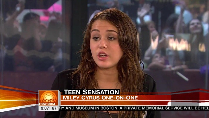 Miley Cyrus . HD 1080ip -  Interview   .live Today Show.HD 0308