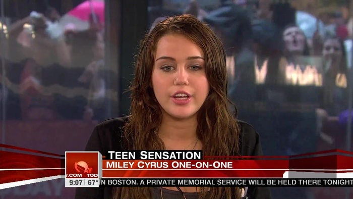 Miley Cyrus . HD 1080ip -  Interview   .live Today Show.HD 0313