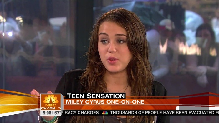 Miley Cyrus . HD 1080ip -  Interview   .live Today Show.HD 0550